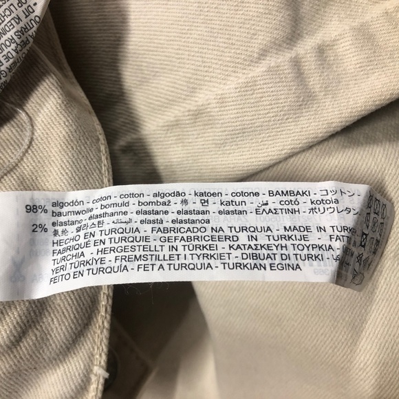 ๐๐๐ ZARA High Waisted Jeans w Slits, 4/36, NWT - Picture 11 of 12